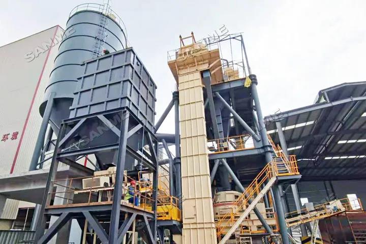 關注|上海山美股份承建的廣州樓站式建筑固廢制備機制砂項目即將調試投產