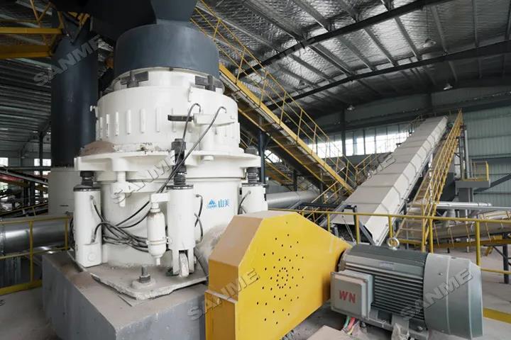 關注|上海山美股份承建的江蘇鹽城建筑固廢綠色循環再利用項目正式投入運營
