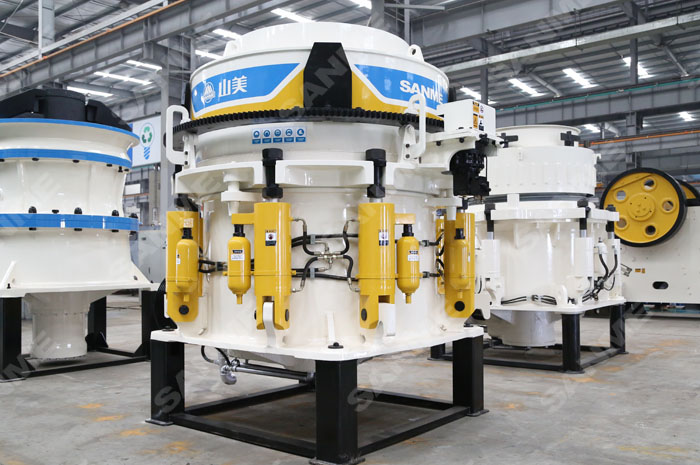 SMS系列液壓圓錐破碎機 SMS系列液壓圓錐破碎機