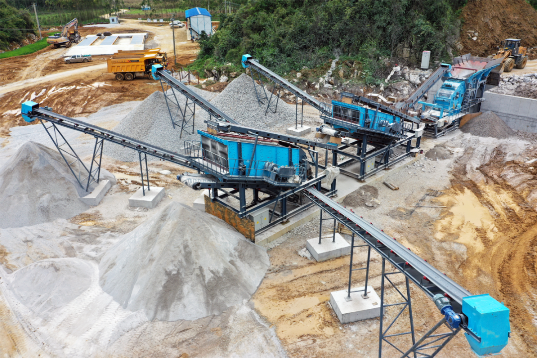 投產|山美雪橇式模塊化破碎篩分裝備助力廣西石灰石破碎項目建設
