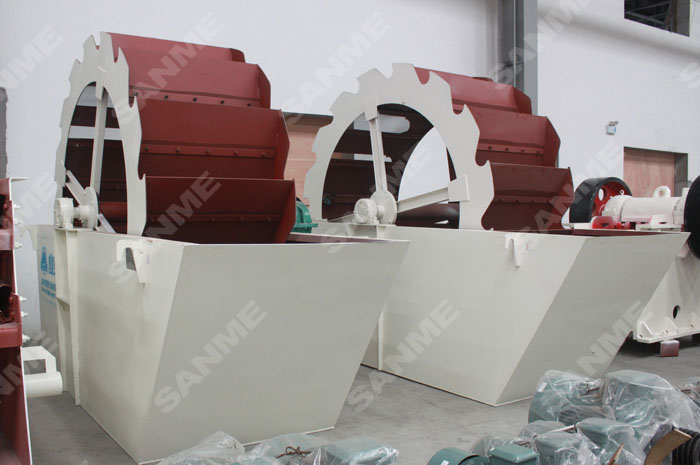 輪式洗砂機 輪式洗砂機
